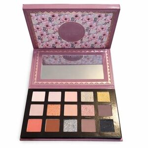 Ace Beauté Smokey Roses Eyeshadow Palette 16-Shade Full-Size Glam Palette NWT